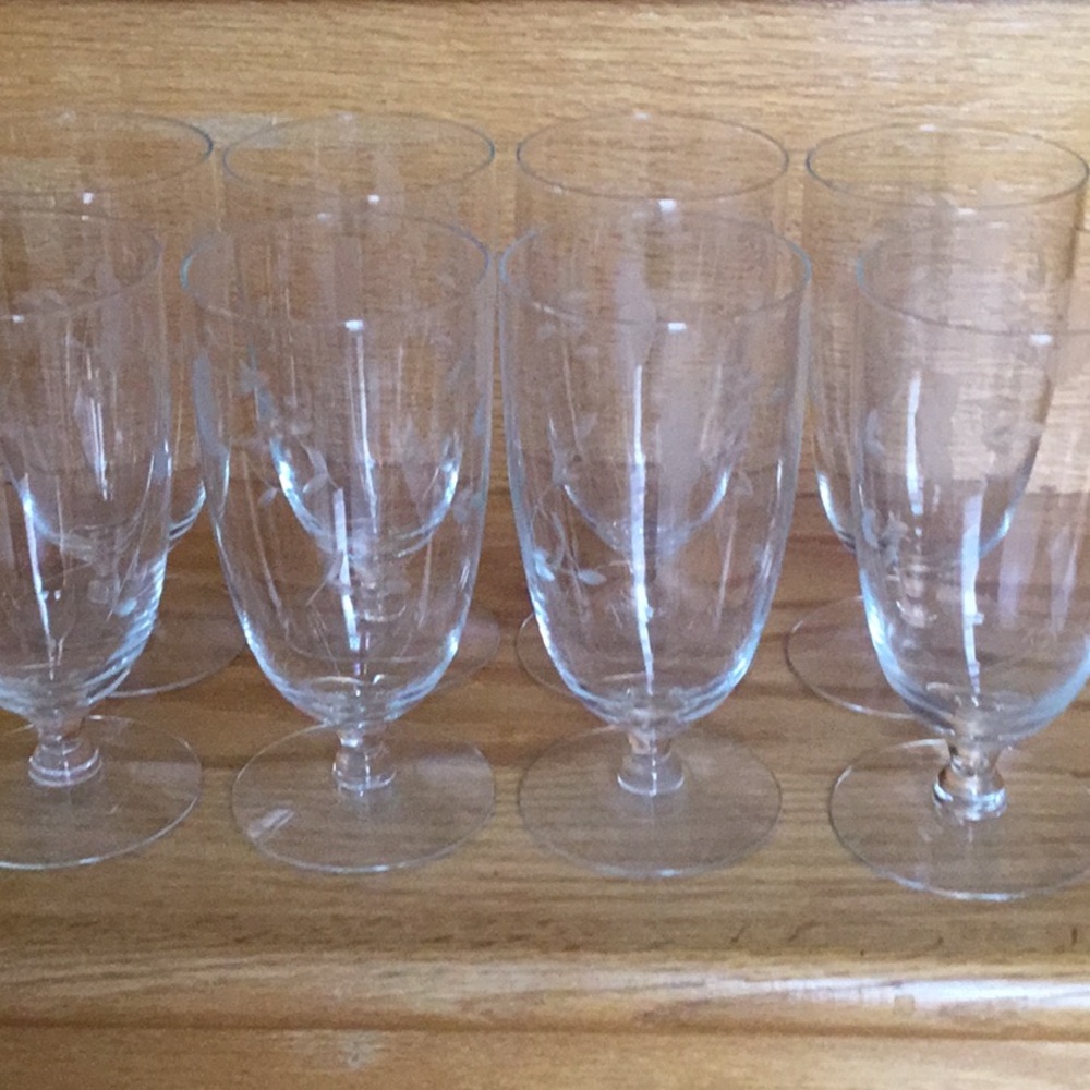 Princess House Gray Drinkware Set for Elegant Dining